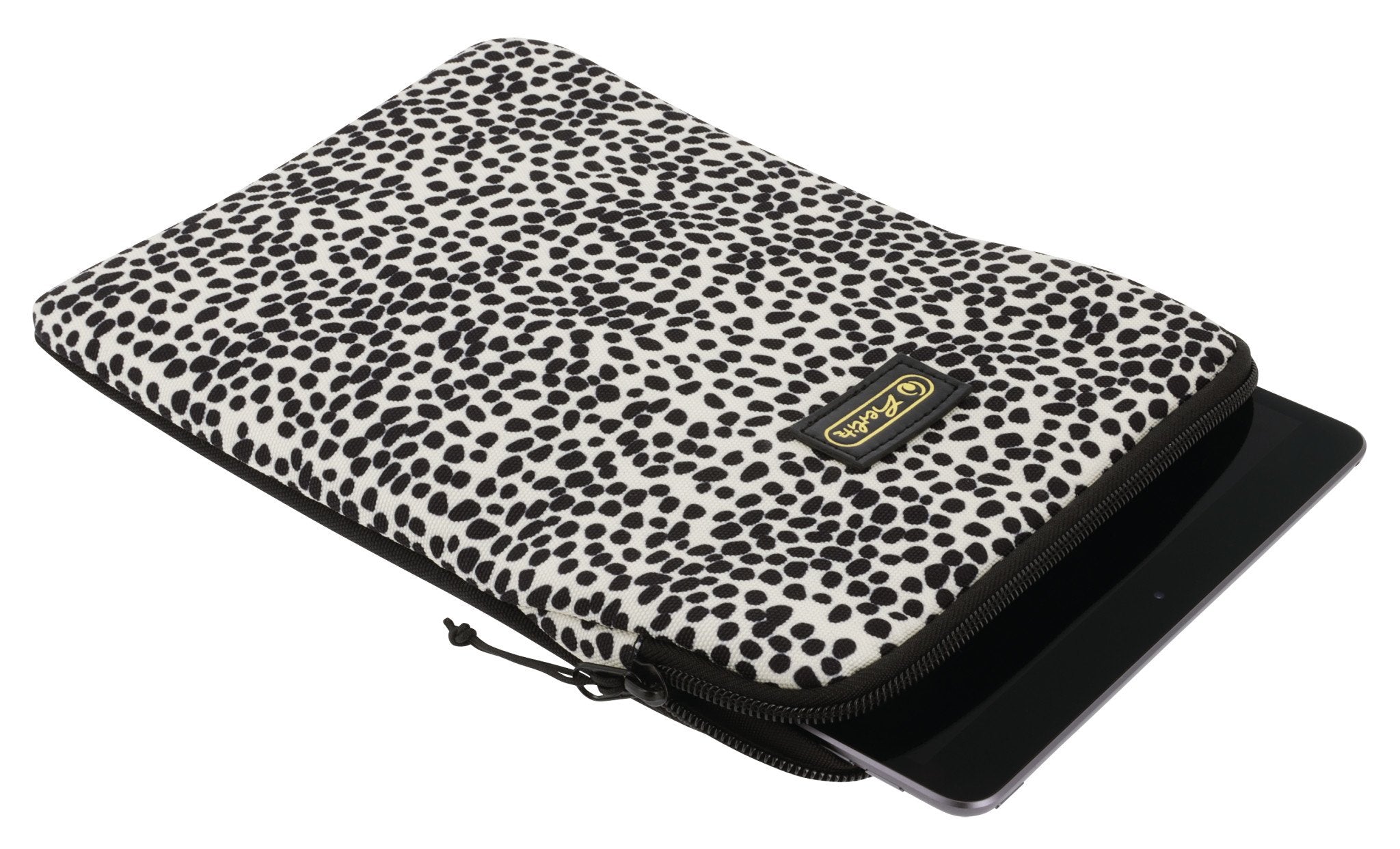 Herlitz Spotted 26,7 Cm (10.5") Funda Negro, Blanco