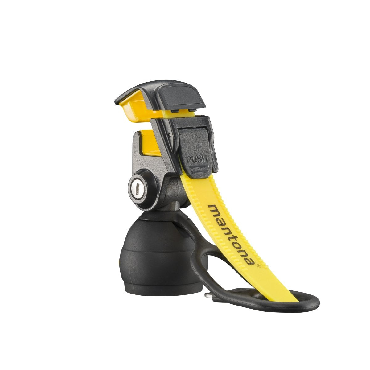 EAN 4056929212365 - Mantona 21236 soporte Soporte activo para teléfono móvil Teléfono móvil/smartphone Negro, Amarillo imagen 8