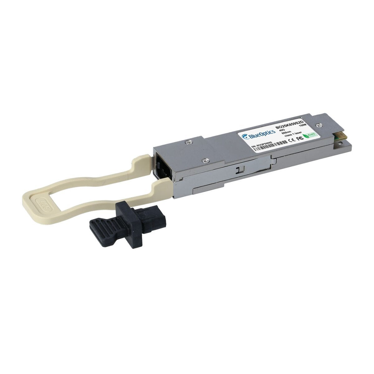 Blueoptics Qsfp+ 40g 40gbase-Sr4 850nm 150m Mpo Mmf Transceiver( Qsfp-40g-Sr4-Ss)