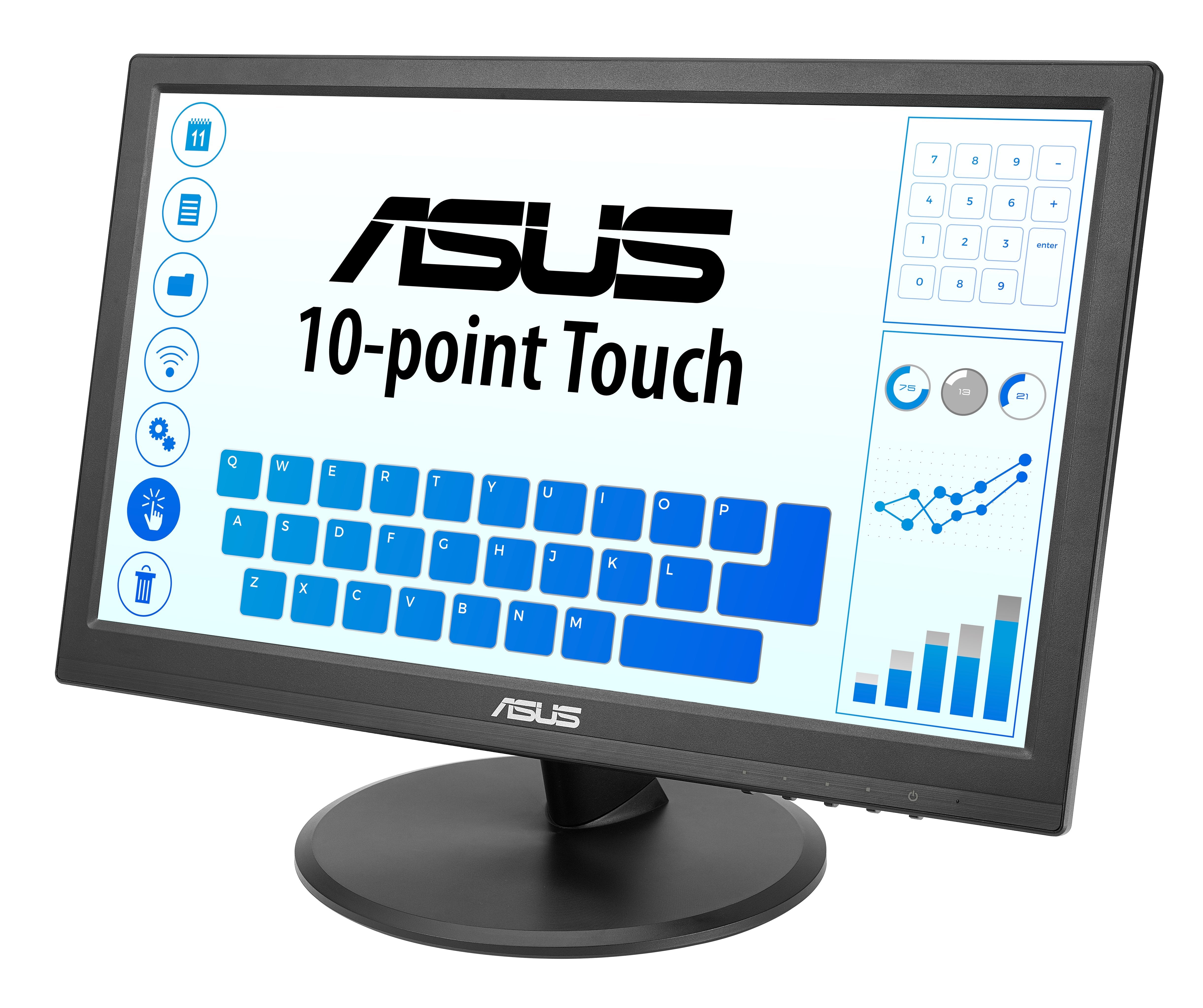 Monitor Tactil Asus Touch Vt169he 16" Fhd Hdmi