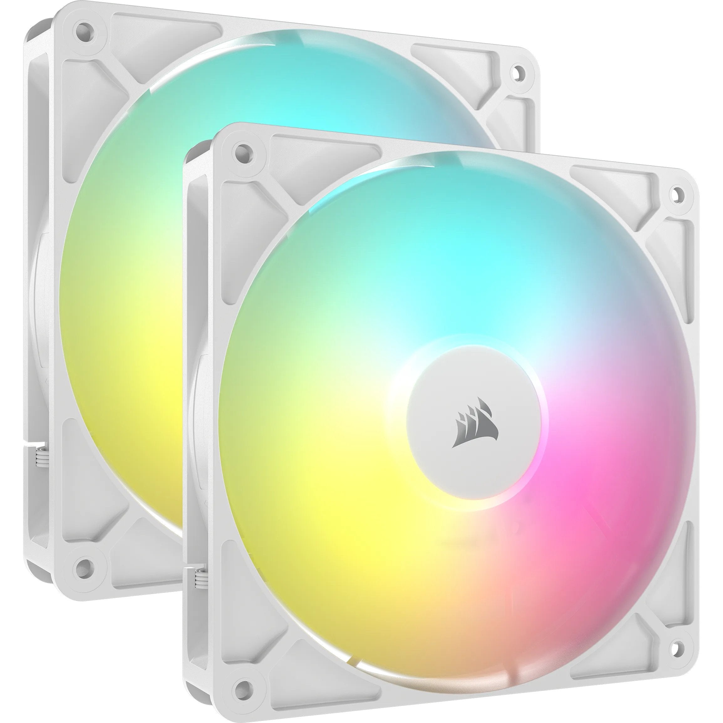 Ventilador Pc Corsair Rs140 Argb Paquete De 2 Co-9050187-Ww Blanco