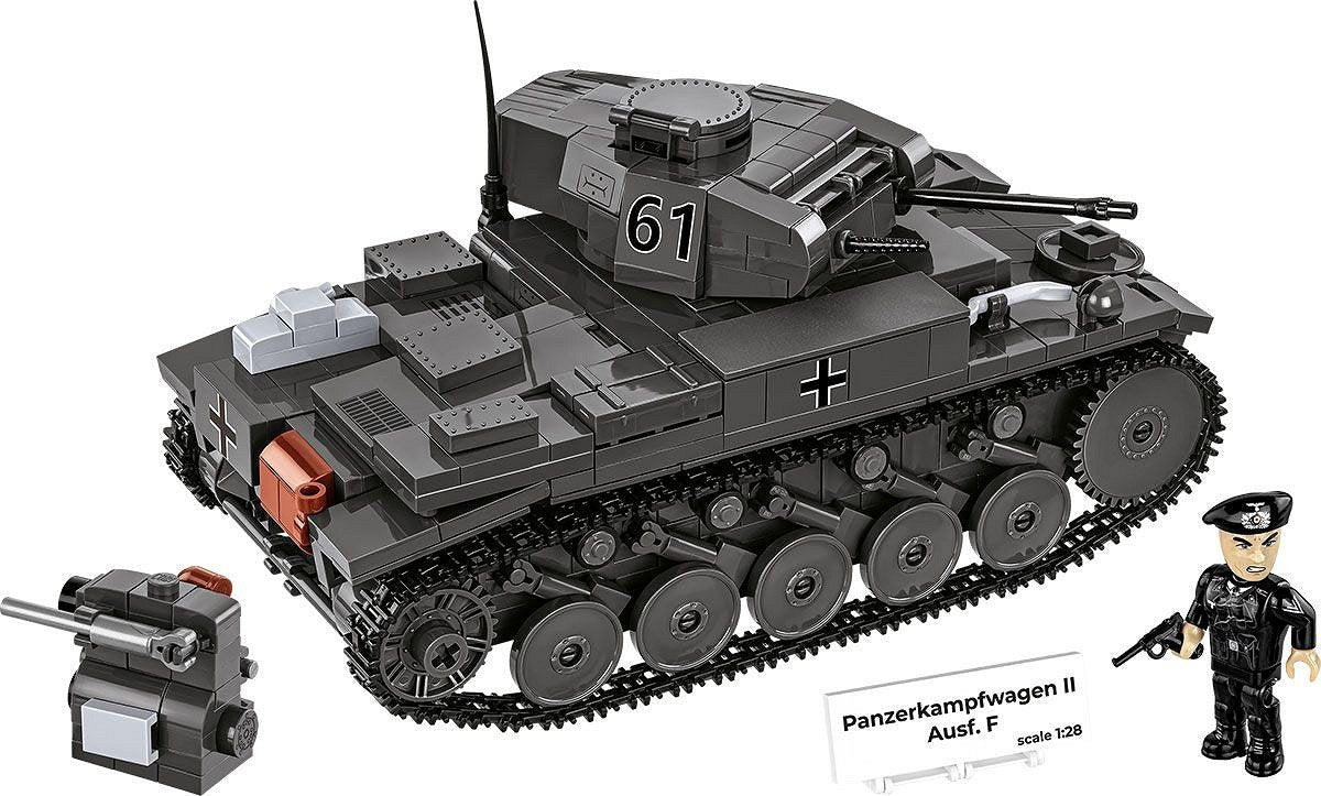 Klocki Czolg Panzerkampfwagen Ii 813 Klocków