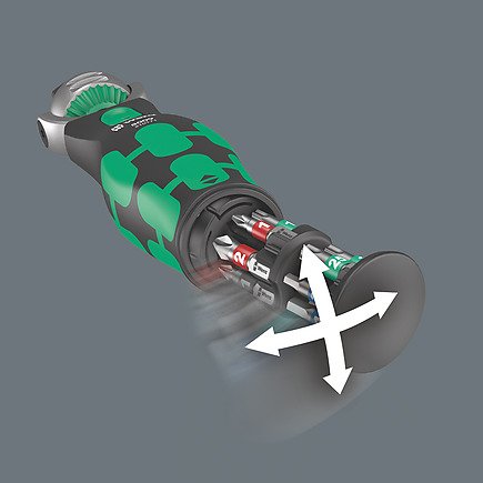 EAN 4013288223050 - Wera 05004281001 llave de carraca 18 pieza(s) Negro, Verde imagen 6