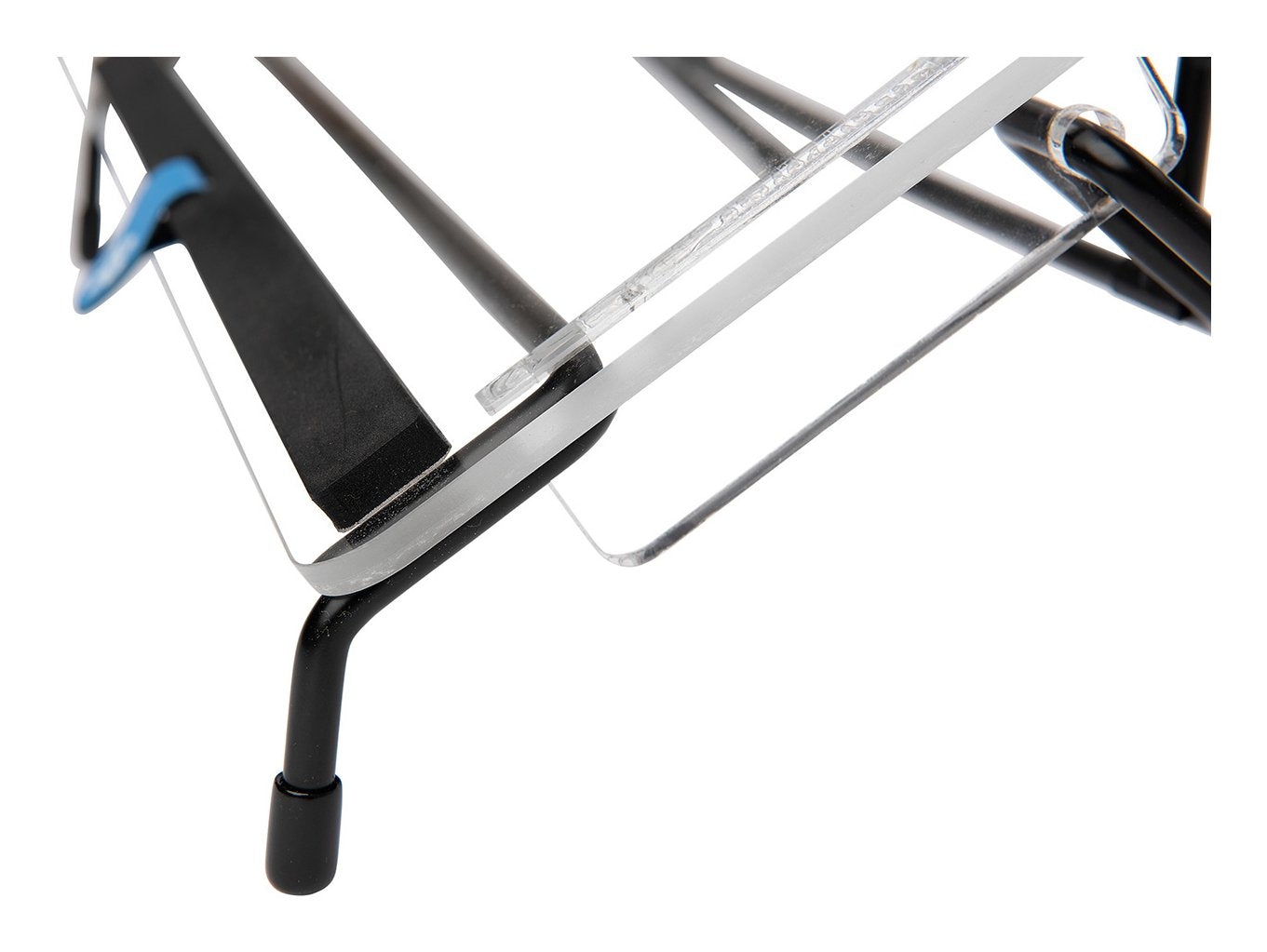 R-Go Tools Flexible Documentholder Rgodofrtr Archivador Acrílico, Acero Transparente, Negro