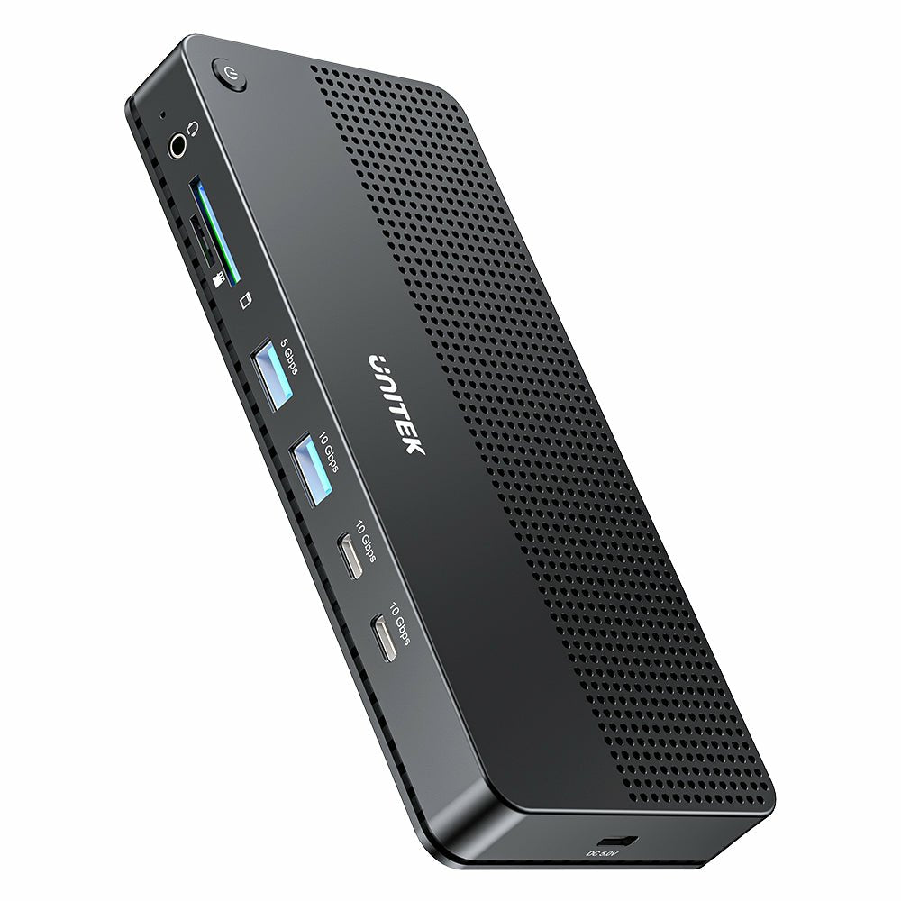 EAN 4894160051516 - UNITEK D1104A01 base para portátil y replicador de puertos Alámbrico USB4 Negro imagen 2