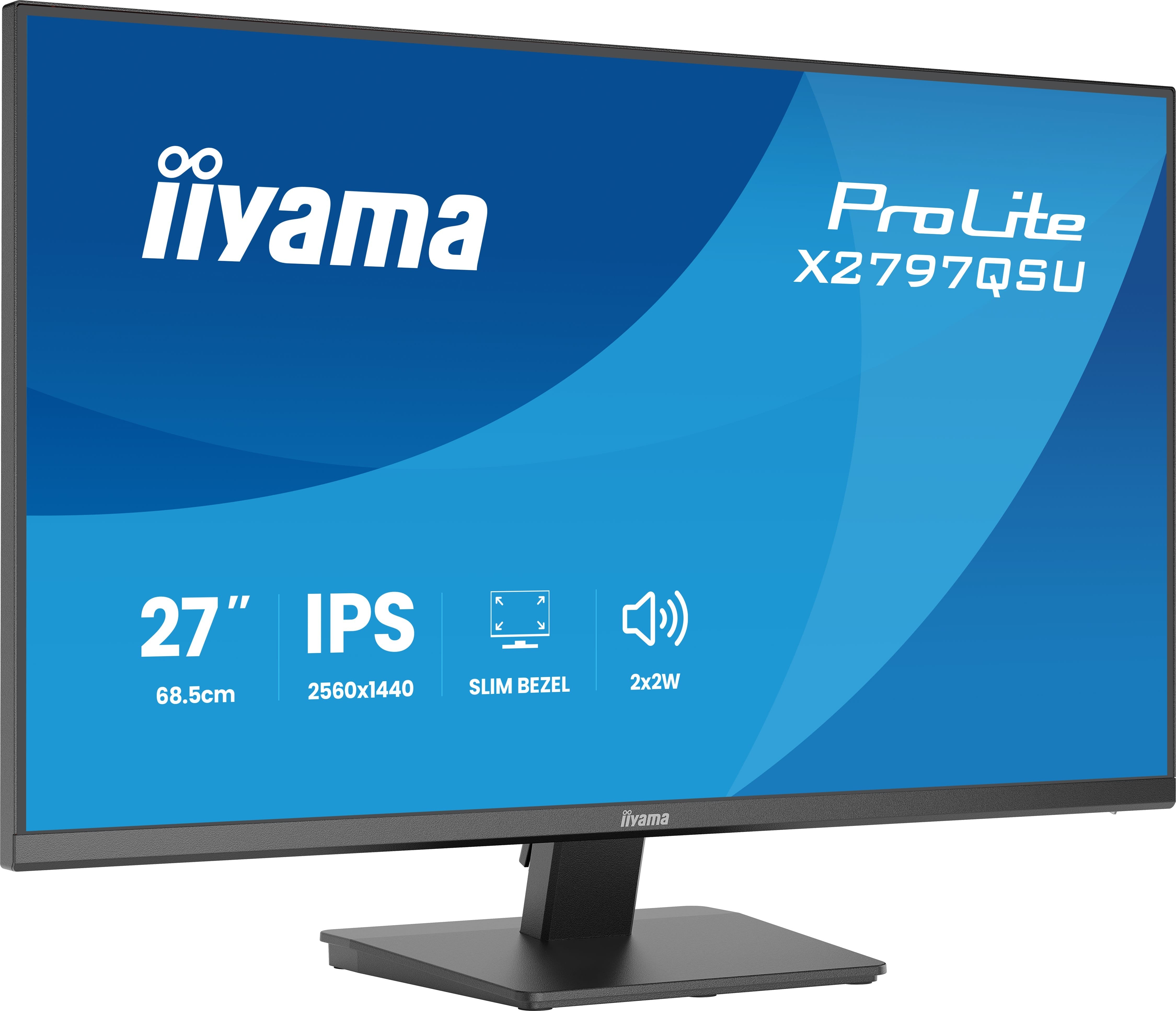 Iiyama 68.6cm 27" X2797qsu-B1 16:9 Hdmi+Dp+2xusb-C Ips