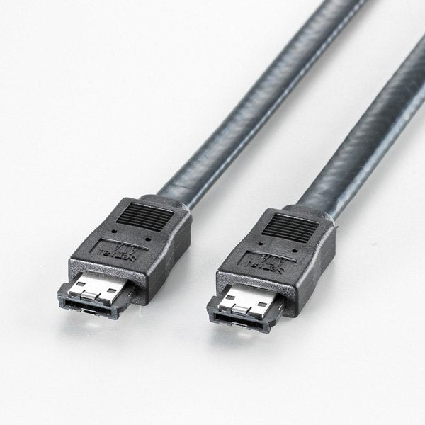 Roline Externes Festplattencable, Esata 6.0 Gbit S, 1 M