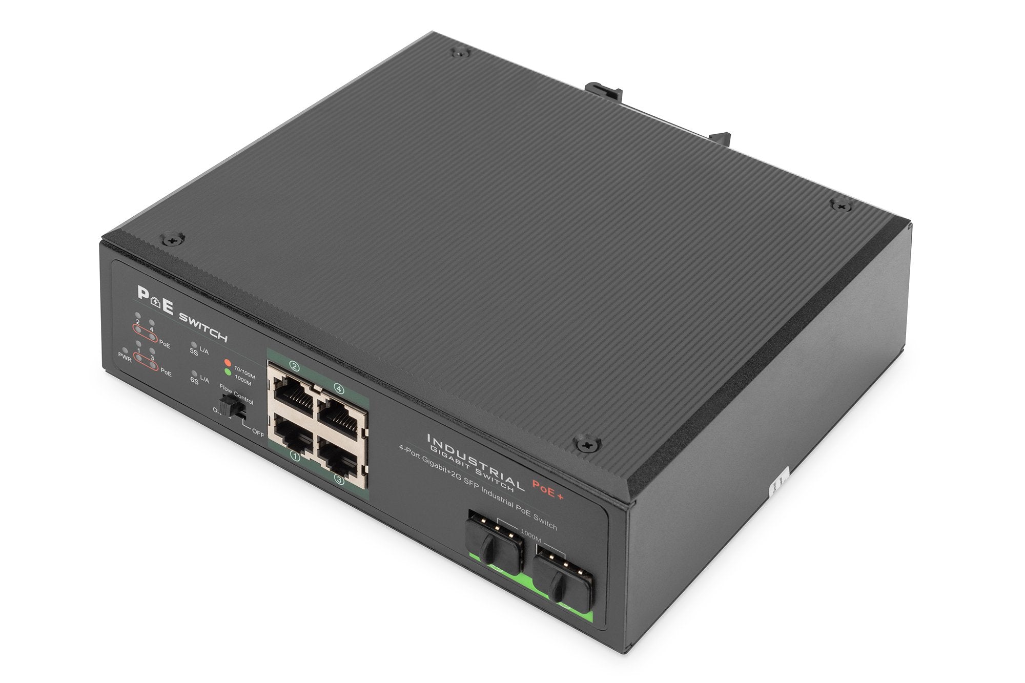 Digitus Dn-651109 Switch Gigabit Ethernet (10/100/1000) Negro Energía Sobre Ethernet (Poe)