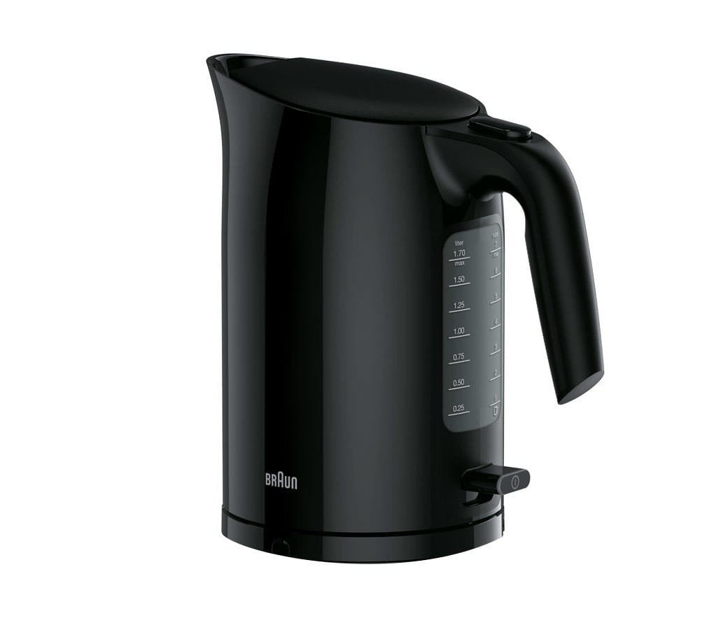 Hervidor De Agua Braun Purease Wk 3100 Bk 1,7 L Negro 2200 W