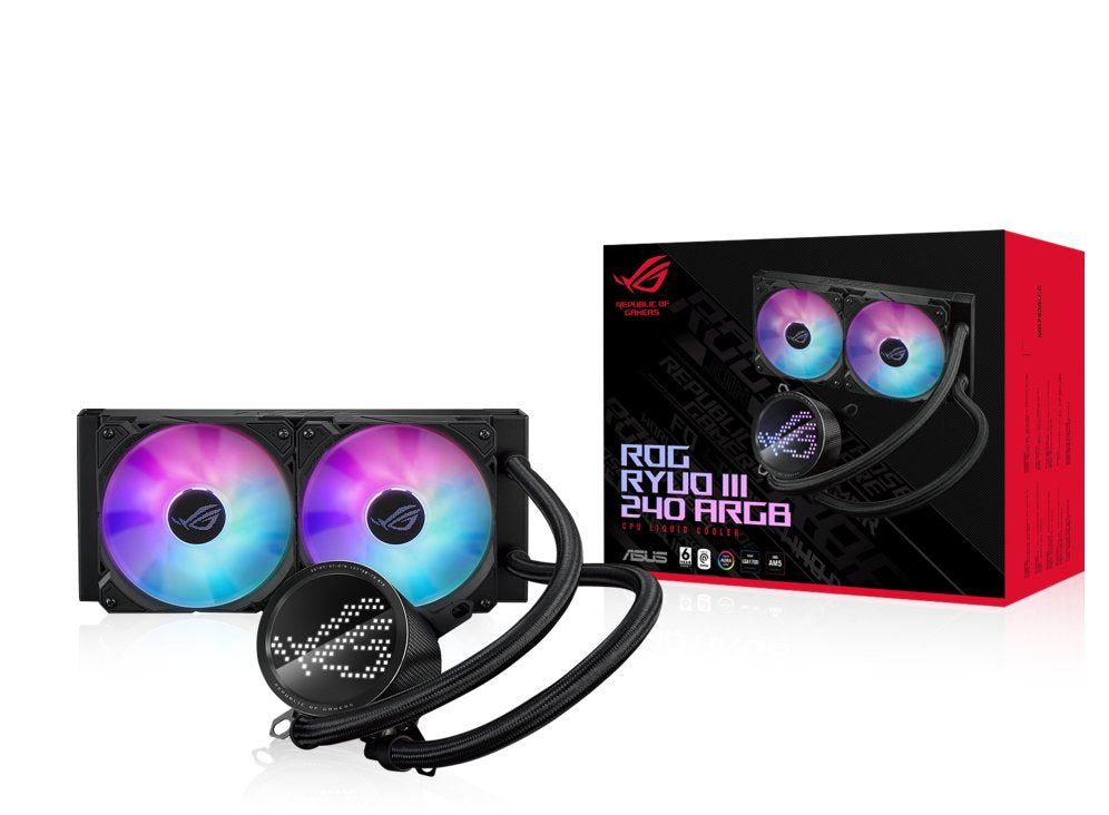Sistema De Refrigeracion Liquida Asus Para Cpu Rog Ryuo Iii Argb,Oled 240 Mm