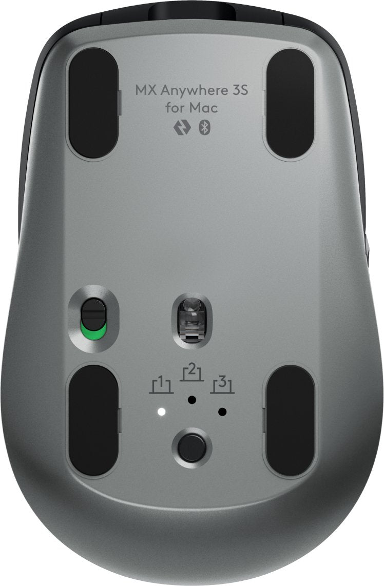 EAN 5099206111738 - Logitech MX Anywhere 3S for Mac ratón Oficina mano derecha RF Wireless + Bluetooth Laser 8000 DPI imagen 7