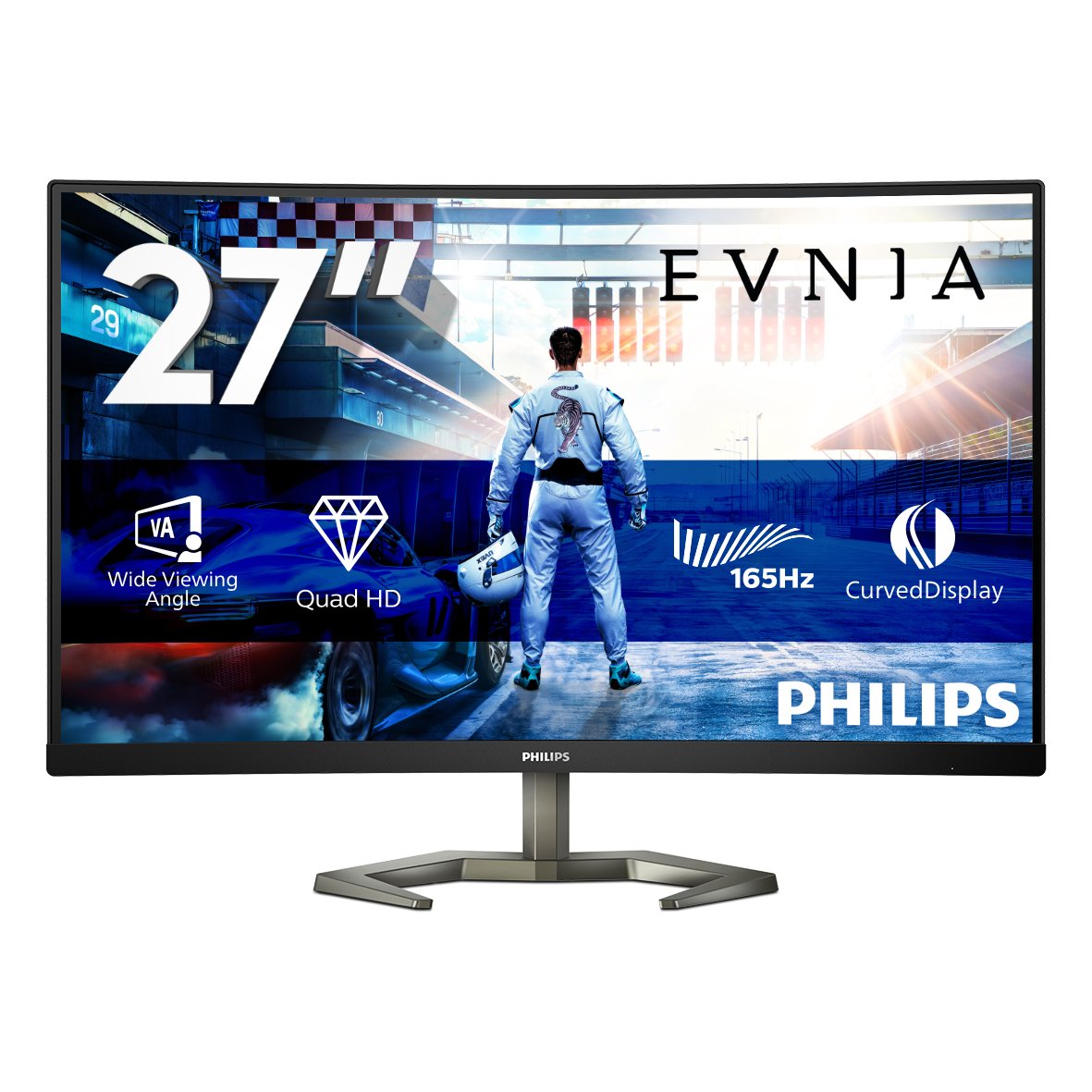 EAN 8712581796006 - Philips Momentum 27M1C5500VL/00 pantalla para PC 68,6 cm (27") 2560 x 1440 Pixeles Quad HD LCD Negro imagen 1