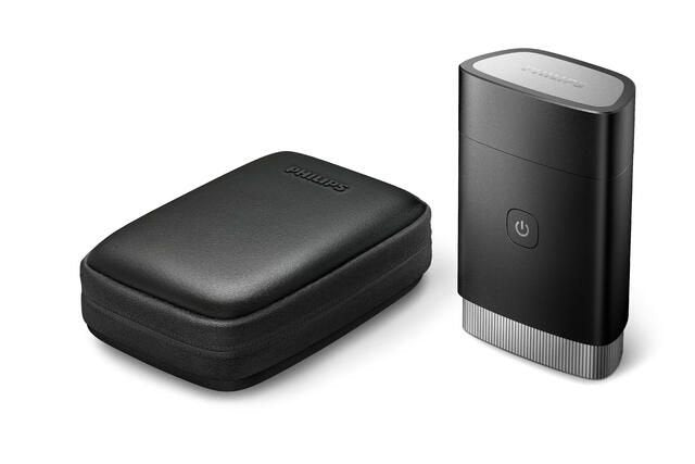 Afeitadora Philips Pq888 06 Eléctrica Compacta Gris Ceniza, Negro