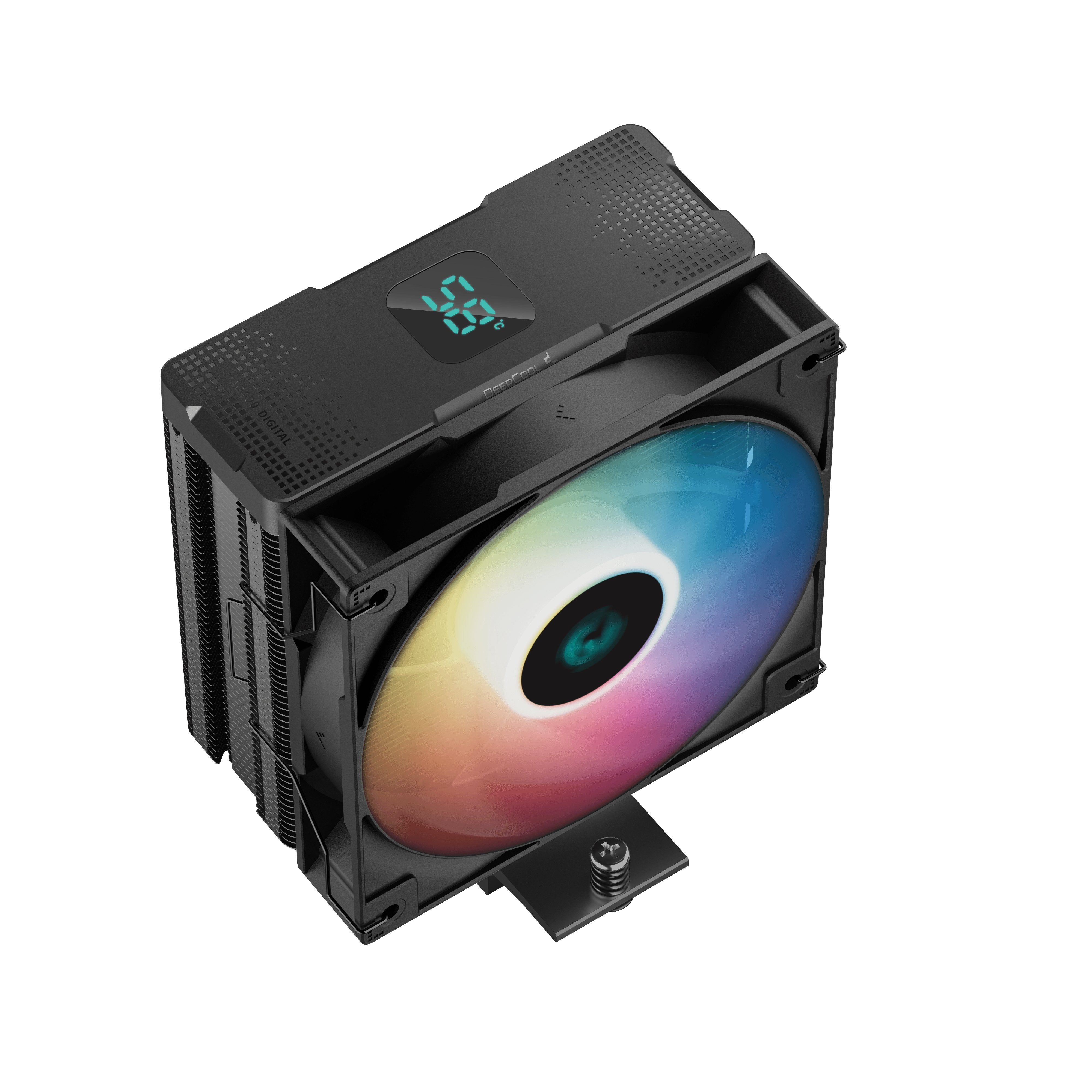 EAN 6933412728603 - DeepCool AG400 Digital BK ARGB Procesador Refrigerador de aire 12 cm Negro 1 pieza(s) imagen 3