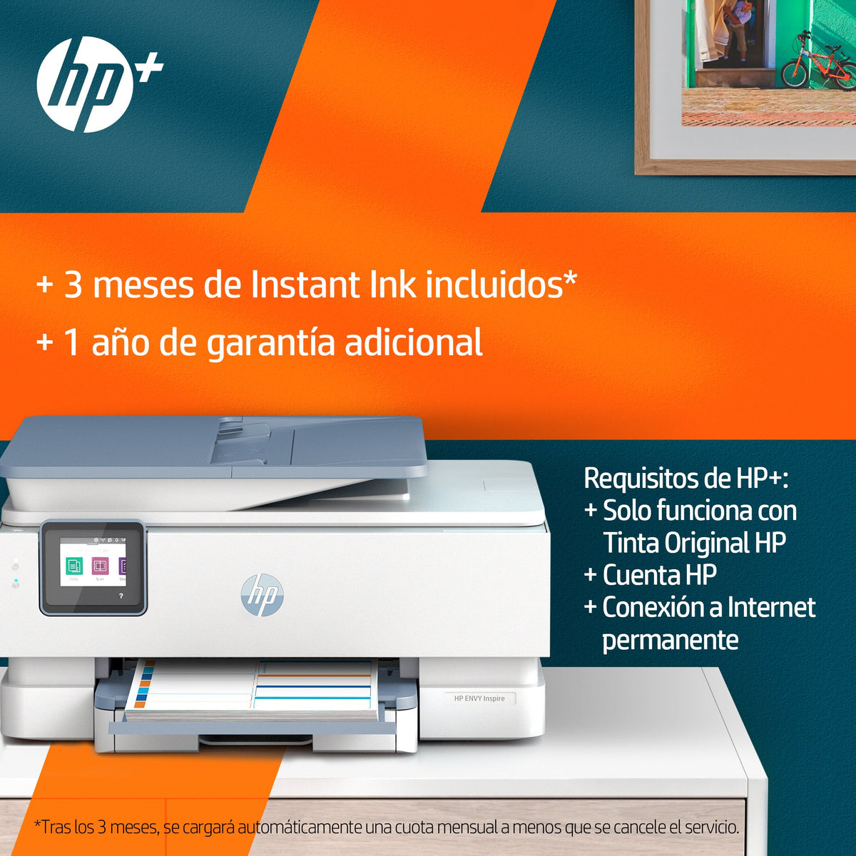 EAN 0195697709593 - HP ENVY Inspire 7921e AiO Printer Inyección de tinta térmica A4 4800 x 1200 DPI 15 ppm Wifi imagen 7