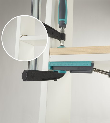 EAN 4006885464209 - wolfcraft GmbH 4642000 brida de fijación Juego completo Undercover Jig para ensamblaje invisible imagen 14