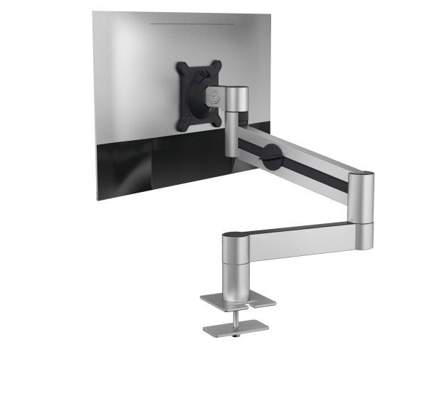 Soporte Para Monitor Duradero Con Brazo 1 Mesa De Monitor Diámetro Plateado
