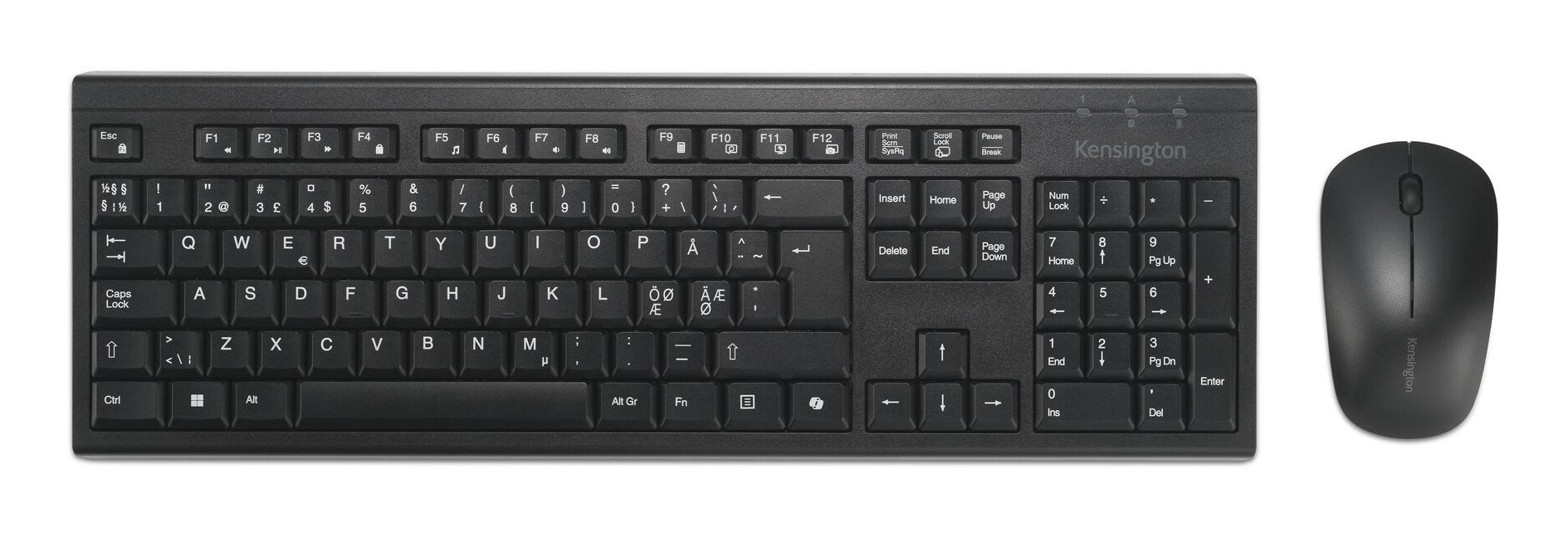 EAN 5028252644938 - Kensington KM270 EQ teclado Ratón incluido Oficina RF Wireless + Bluetooth QWERTY Nórdico Negro imagen 3