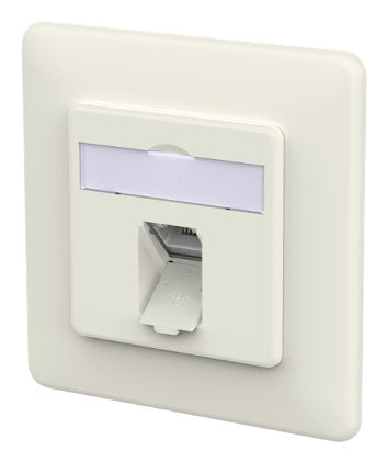 Metz Connect Anschlussdose E-Dat C6a Lsa++ 1 Port Up Reinwei