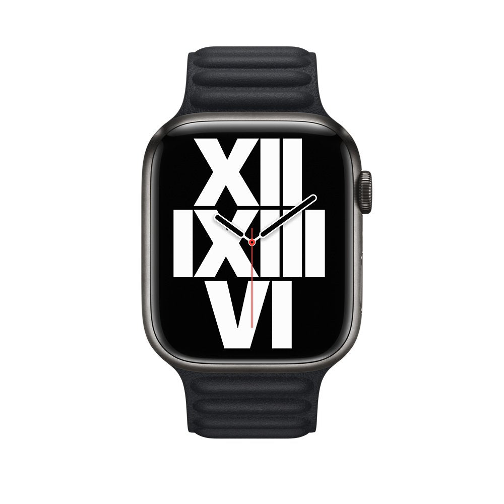 Watch Band Leather Link 45mm - Midnight - S M
