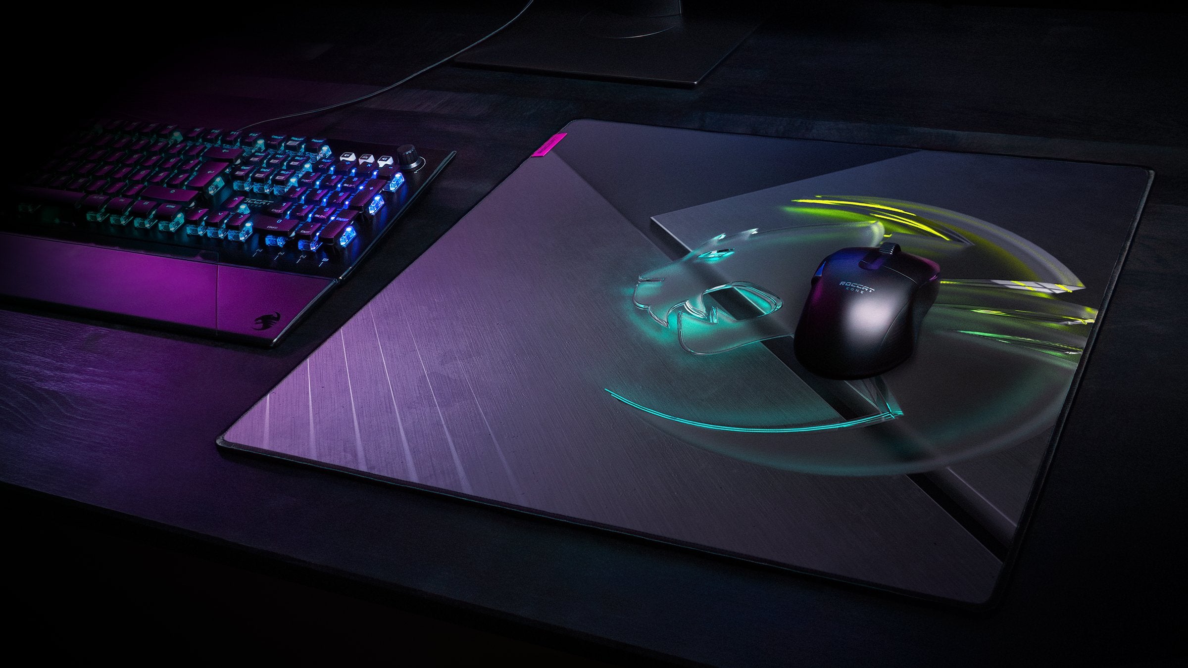 EAN 0731855533756 - ROCCAT Sense Icon Alfombrilla de ratón para juegos Negro, Gris imagen 2