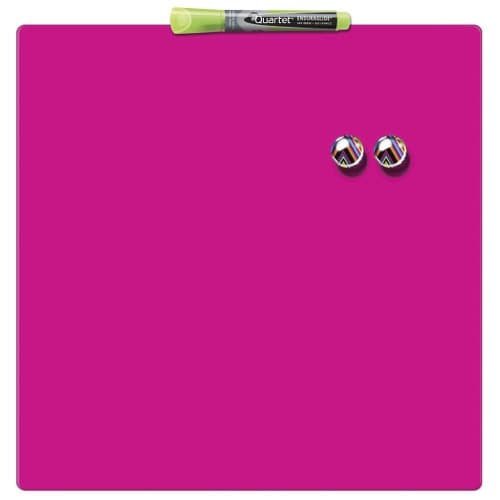 Rexel Pizarra Hogar Magnética 360x360mm Rosa