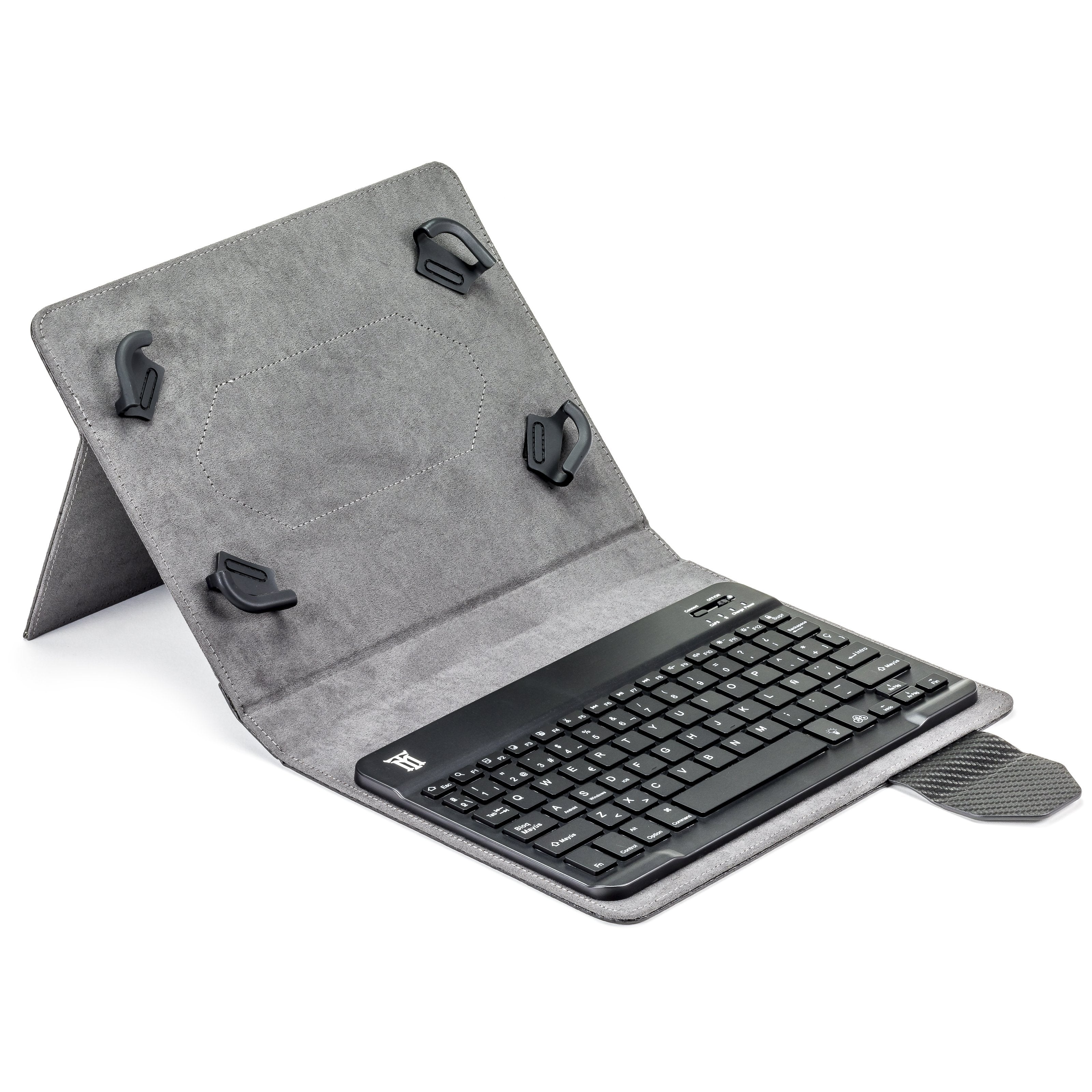 Funda Tablet Maillon City Keyboard Bluetooth 9.7"-10.2" Negro