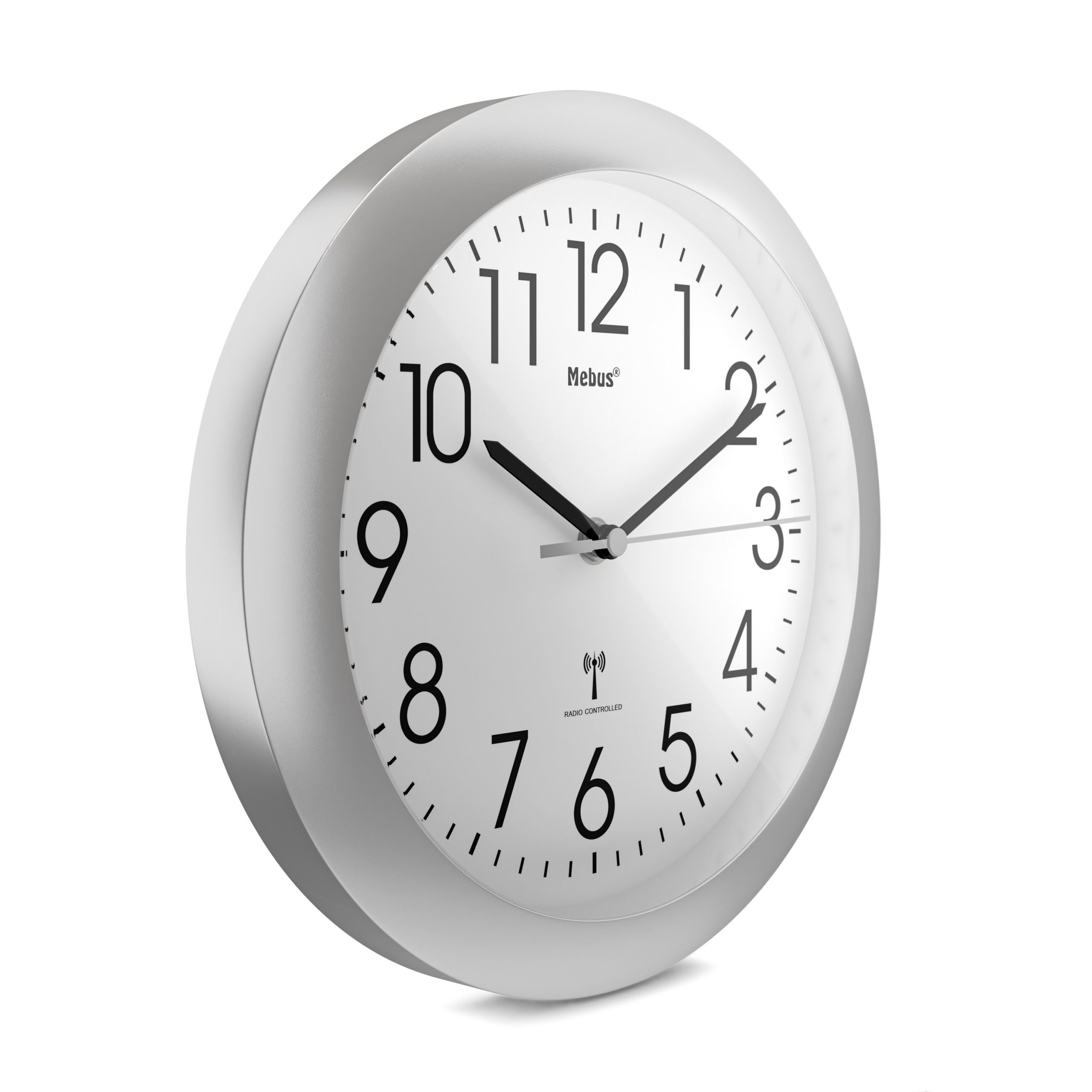 EAN 4007218524515 - Mebus 52451 reloj de mesa o pared Reloj digital Alrededor Blanco imagen 3