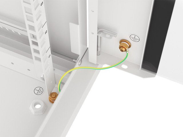 EAN 5901969403282 - Lanberg WF01-6622-10S armario rack 22U Bastidor de pared Gris imagen 9