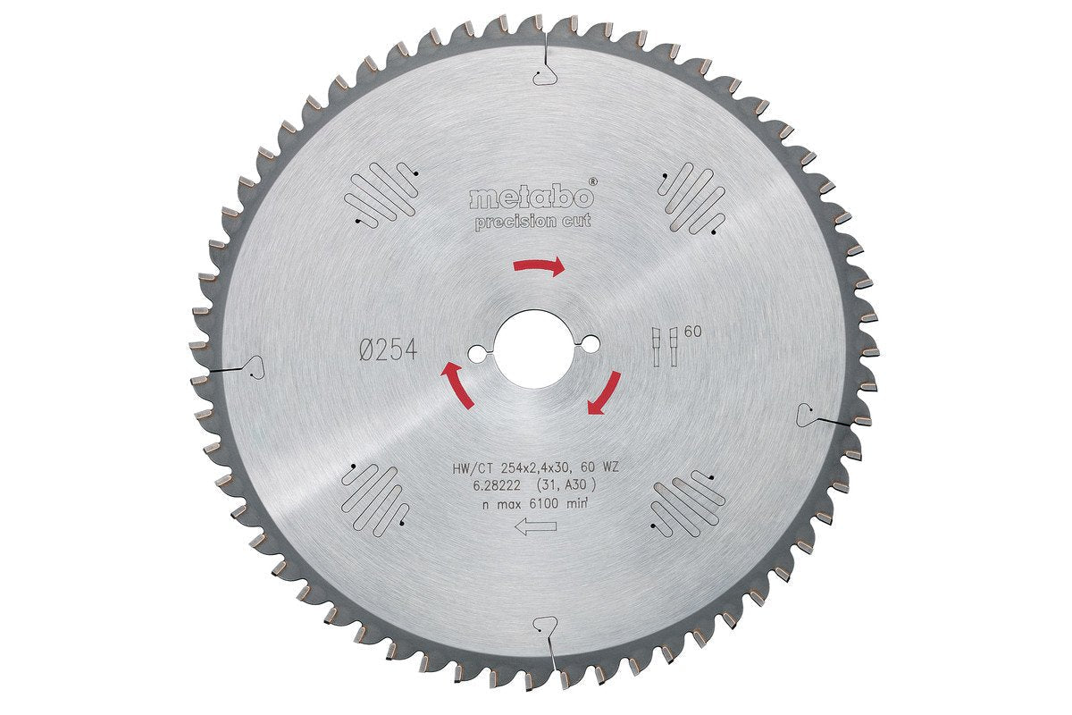 Metabo Precisioncutprof 254x30, 48 Wz 5neg