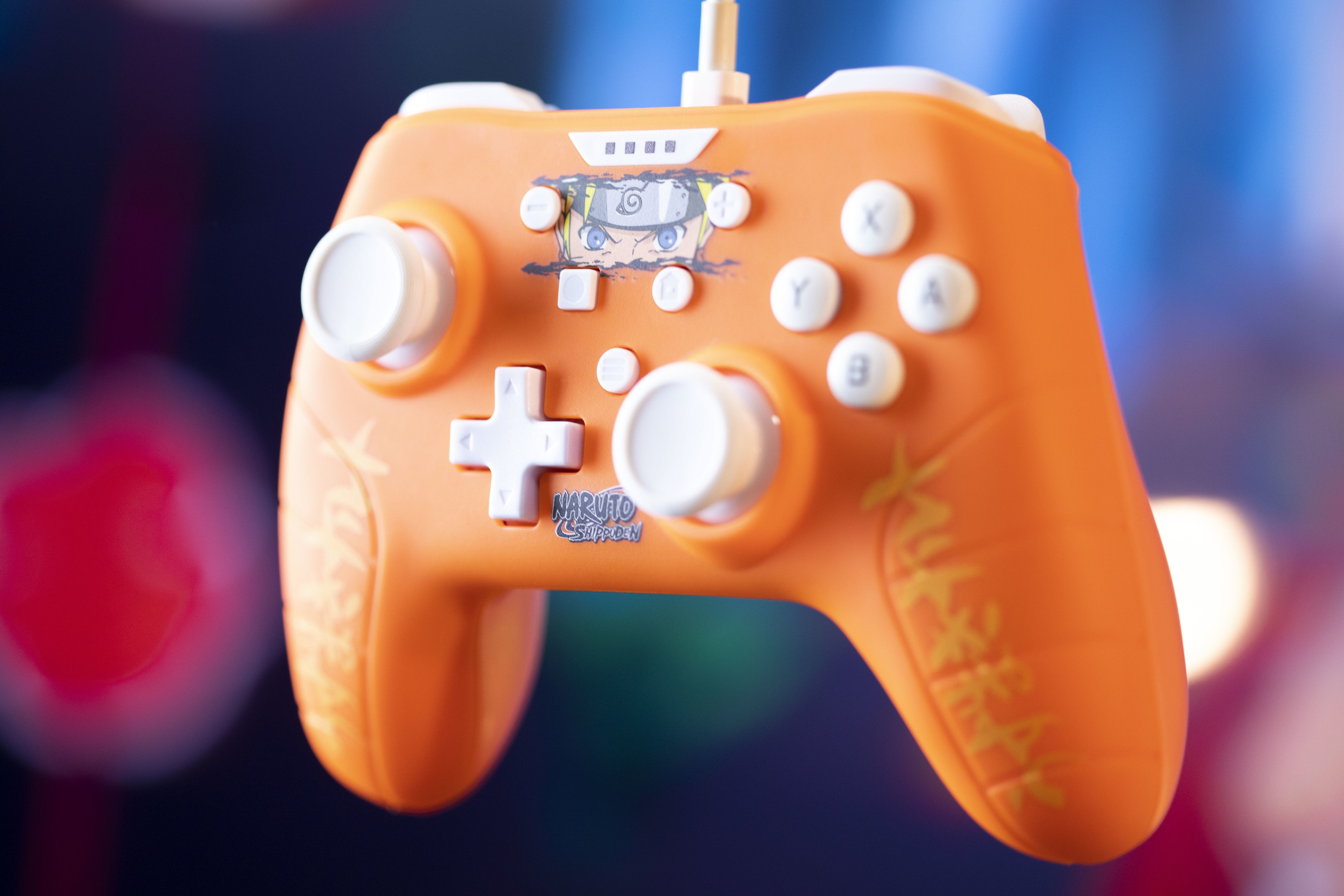 EAN 3328170287449 - Konix KX NARUTO SWITCH/PC PAD ORANGE Gamepad imagen 8