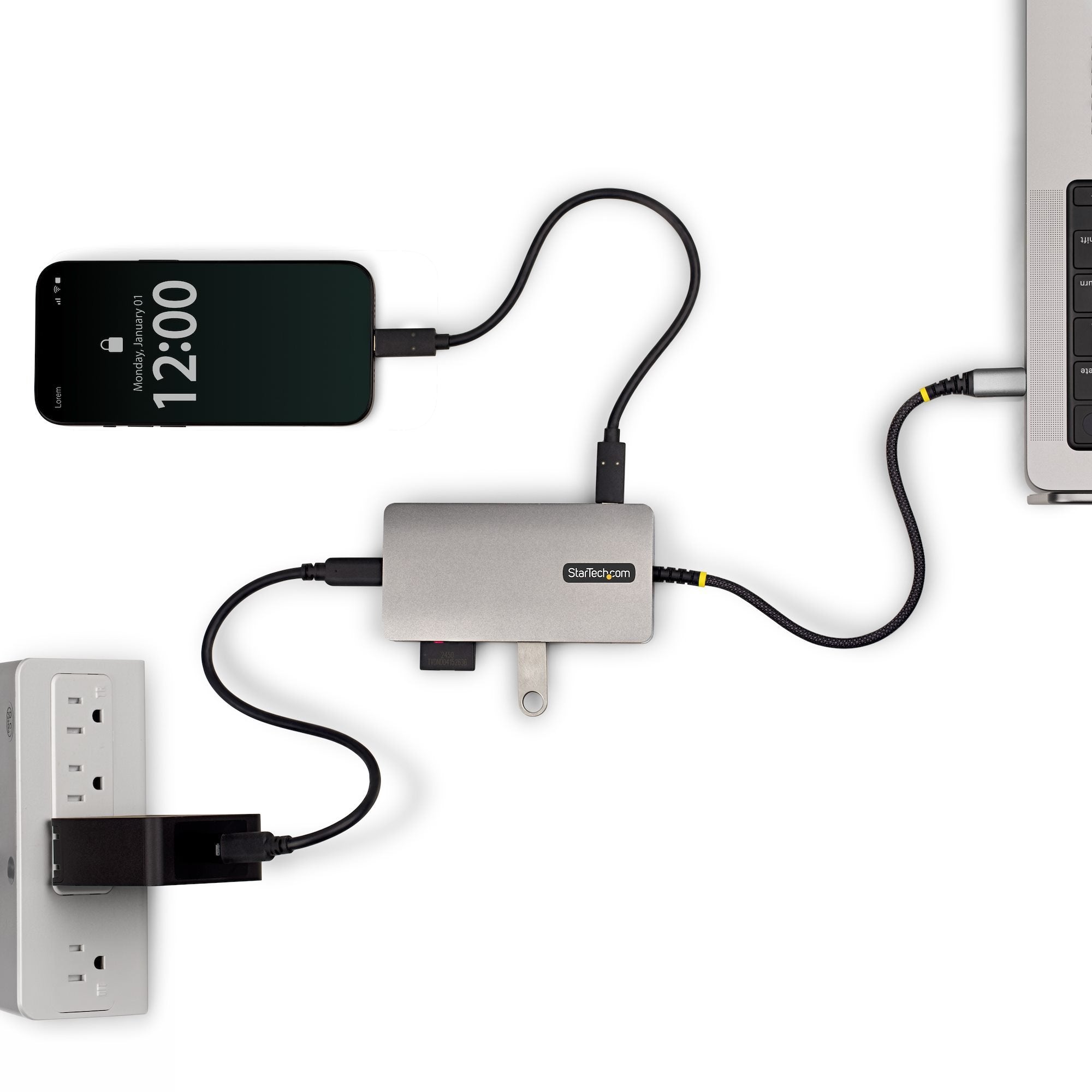 Adaptador Multipuertos Usb-C Cabl