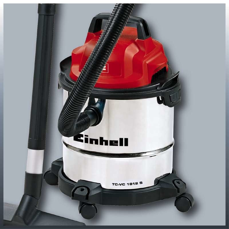 Einhell Tc-Vc 1812 S, Aspirador En Seco/Mojado (Rojo) 2342370