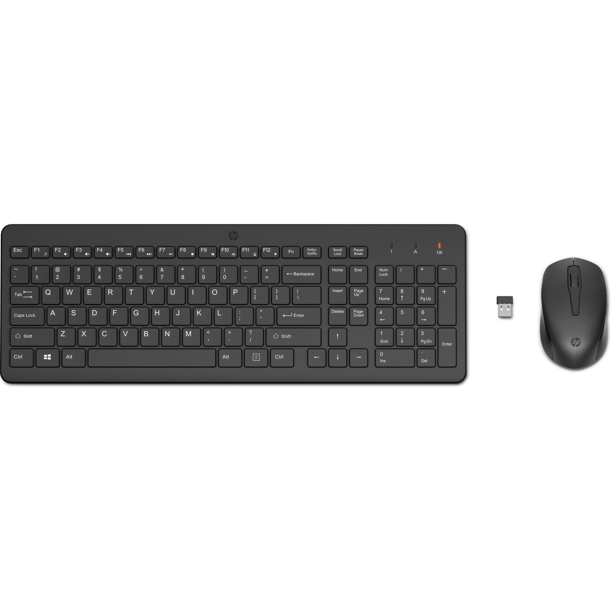 EAN 0197029649003 - HP 300 Wireless Mouse and Keyboard Combination teclado Ratón incluido Universal RF inalámbrico Negro imagen 9