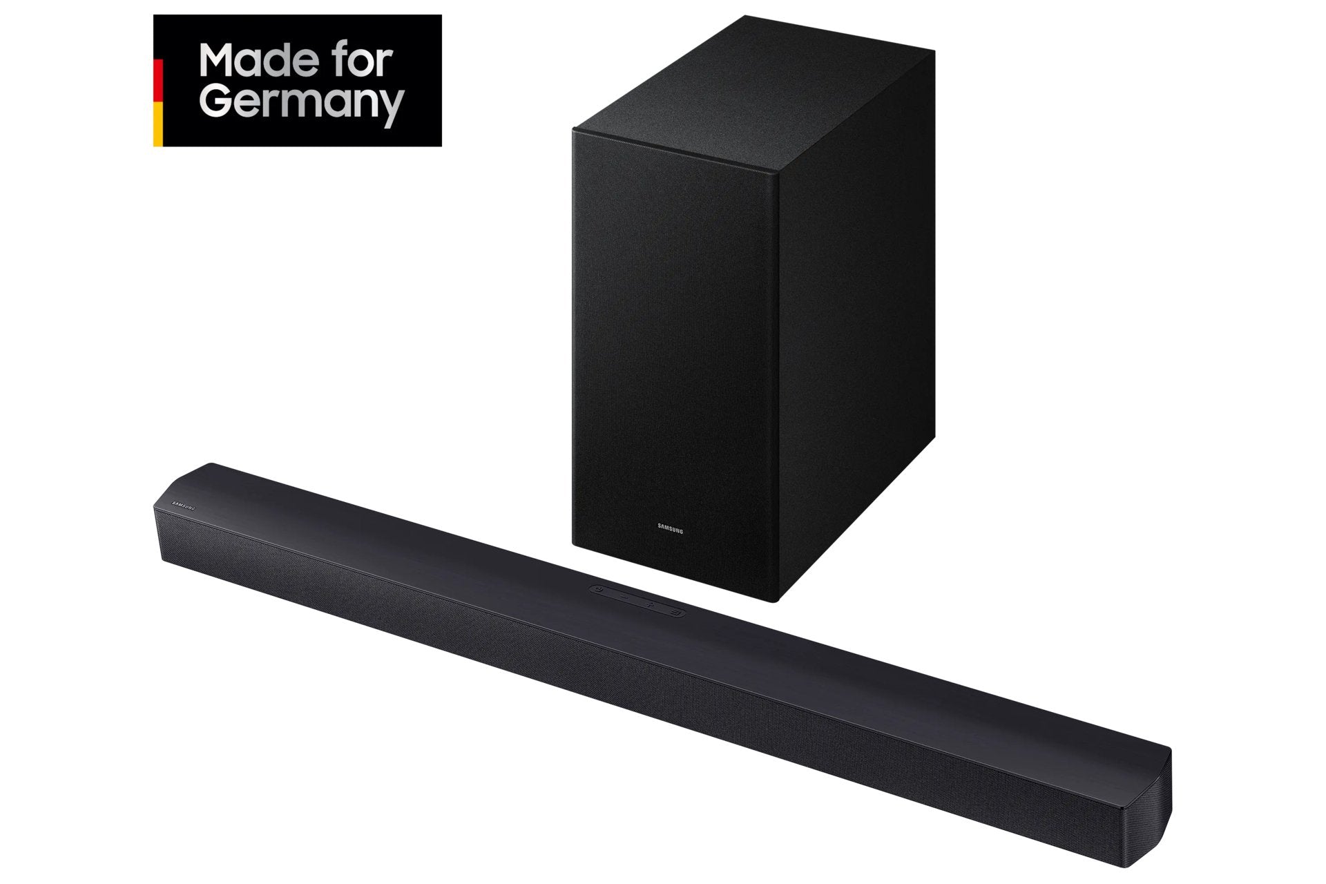 Barra De Sonido Samsung Serie B Hw-B460gf (Negro, 2.1 Canales, Bluetooth, Dolby Audio / Dts Virtual:X) Hw-B460gf