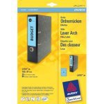 Avery Zweckform Etiquetas Para Archivador 61,0 X 192,0 Mm Azul
