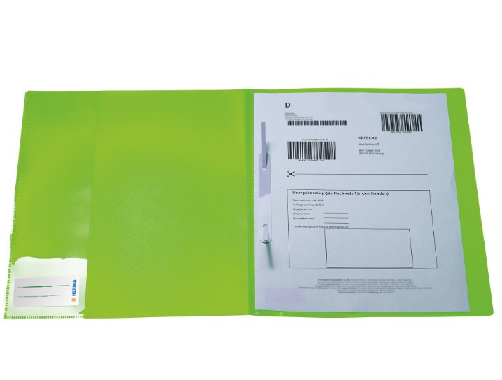 EAN 4008705945257 - HERMA 19639 carpeta Polipropileno (PP) Verde A4 imagen 4