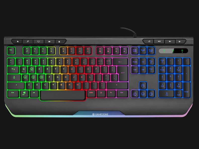 Teclado Ingles Gaming Usb Tracer Gamezone Ray X