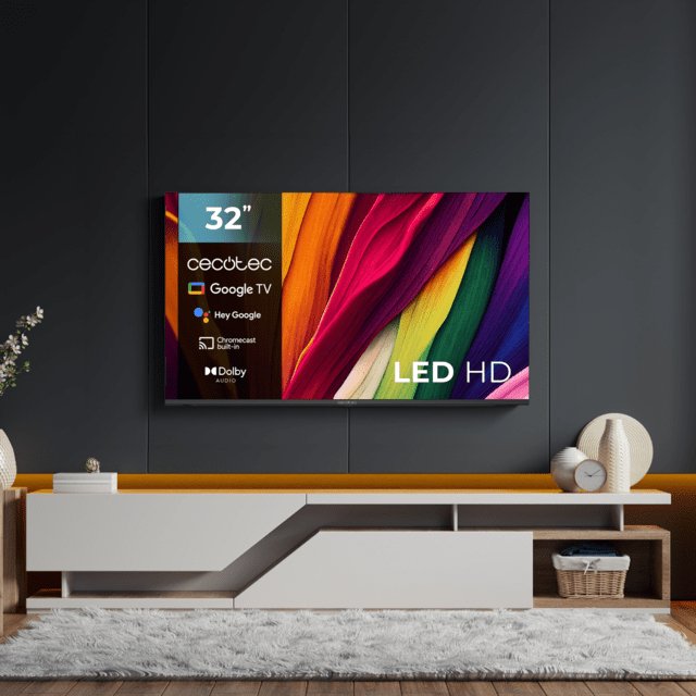 Televisor Cecotec 03619 32" Hd Smart Tv Negro
