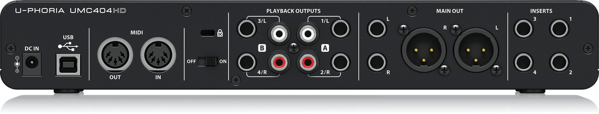 EAN 4033653130639 - Behringer UMC404HD interfaz de grabación de audio imagen 5