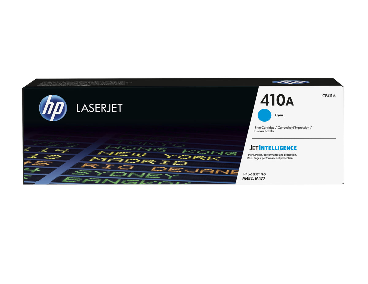 EAN 0888793807514 - HP 410A Cyan Original LaserJet Toner Cartridge cartucho de tóner 1 pieza(s) imagen 1