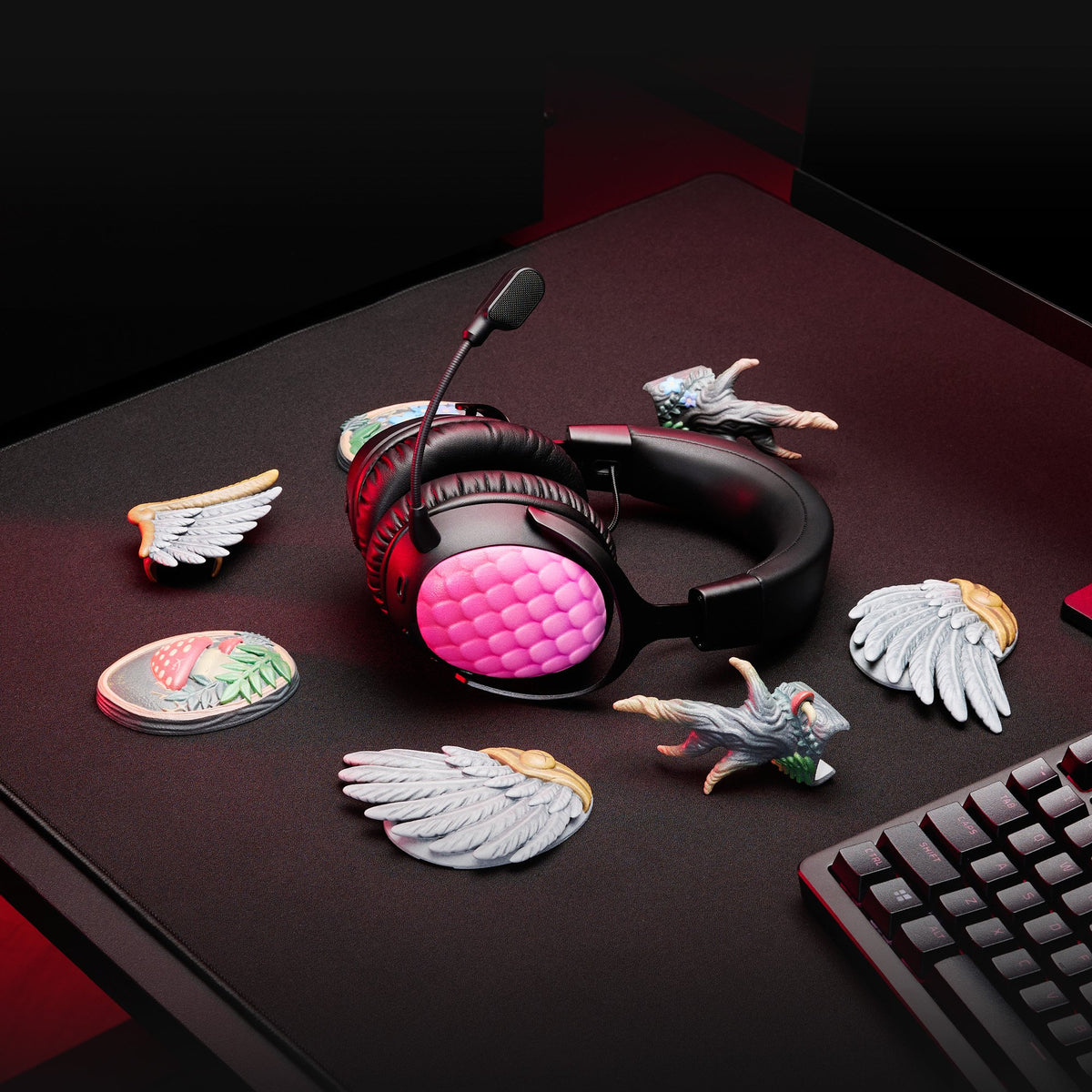 EAN 0198415435569 - HyperX Cloud III S Wireless Black-Red Gaming Headset Inalámbrico Diadema Juego Bluetooth imagen 12