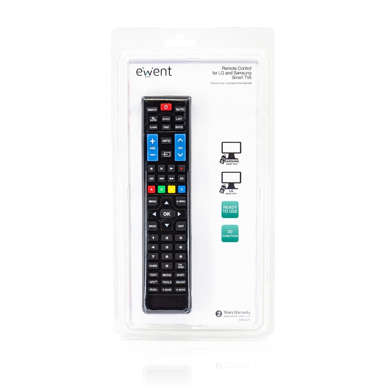 EAN 8054392614347 - Ewent EW1575 mando a distancia TV Botones imagen 6