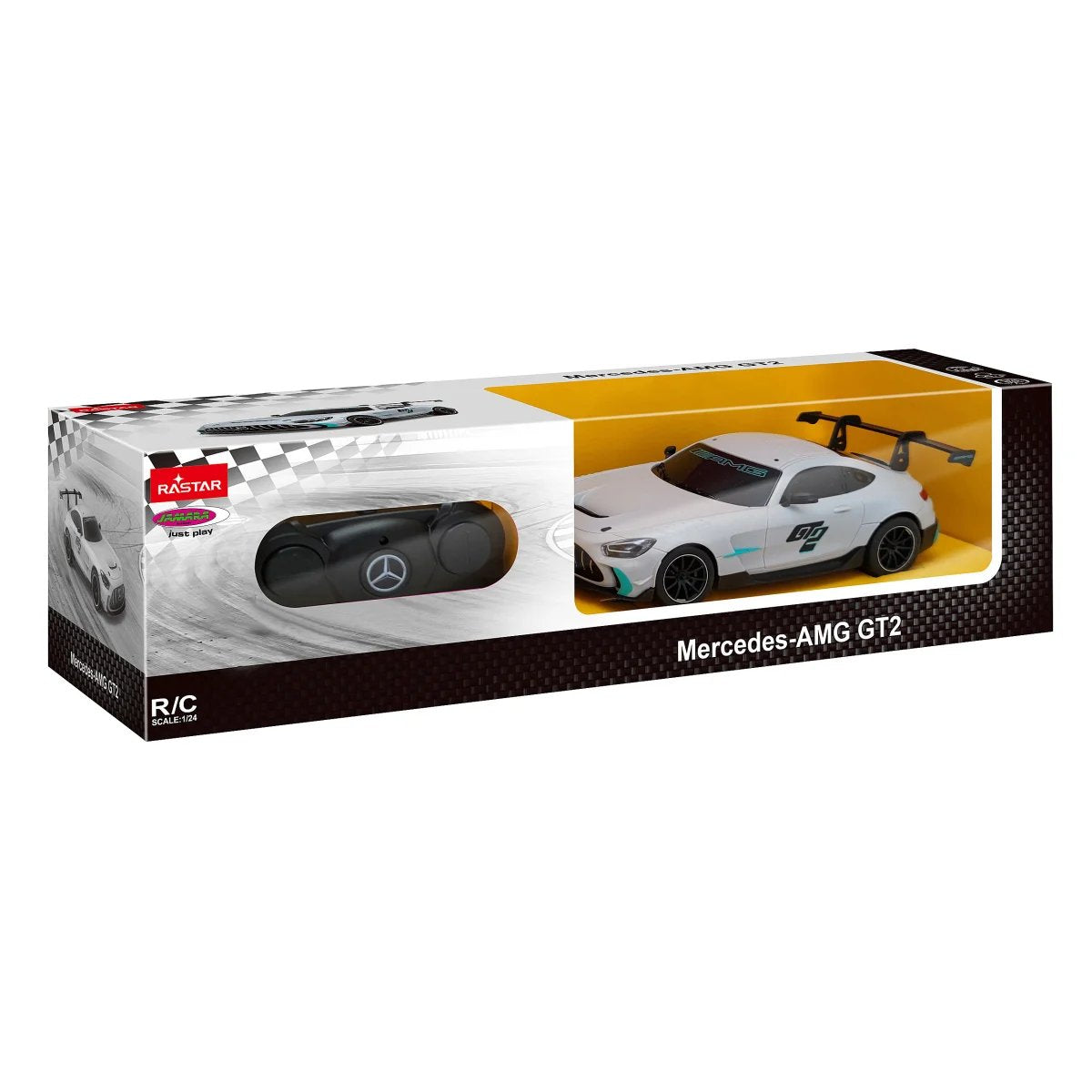 Jamara Mercedes-Benz Amg Gt2 1:24 2,4 Ghz Gris 6+
