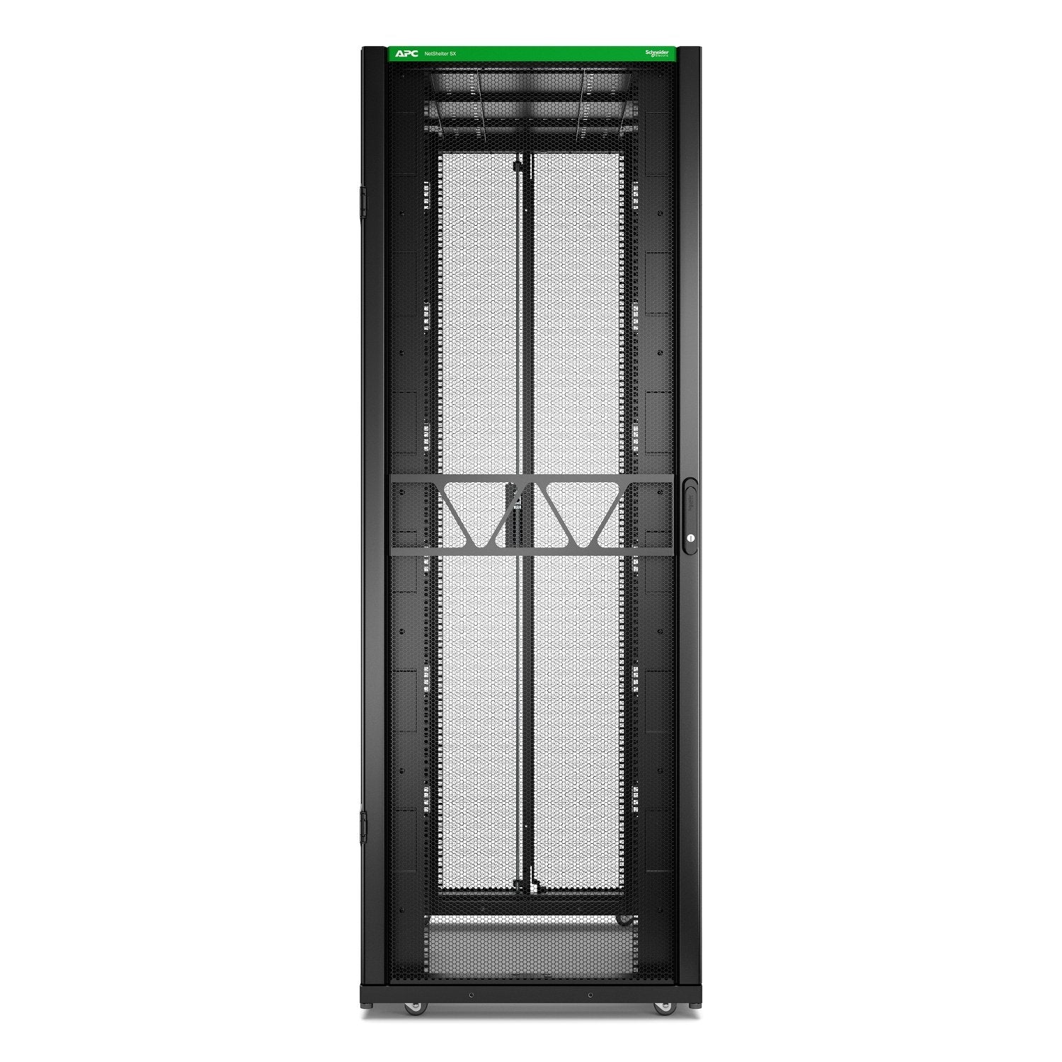 Armario Rack Apc Netshelter Sx Gen 2 2124 Al X 750 An X 1200 P Mm Con Laterales Para Suelo Negro 45u 19"