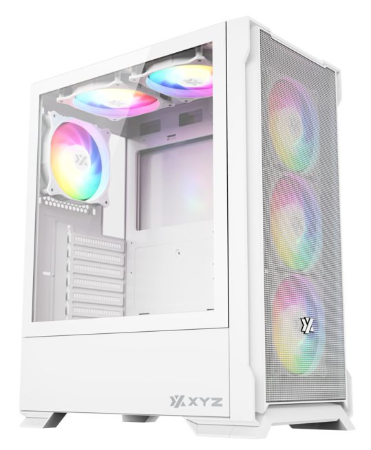 EAN 6978262011437 - XYZ AIRONE 300-X MESH Midi Tower Blanco imagen 2