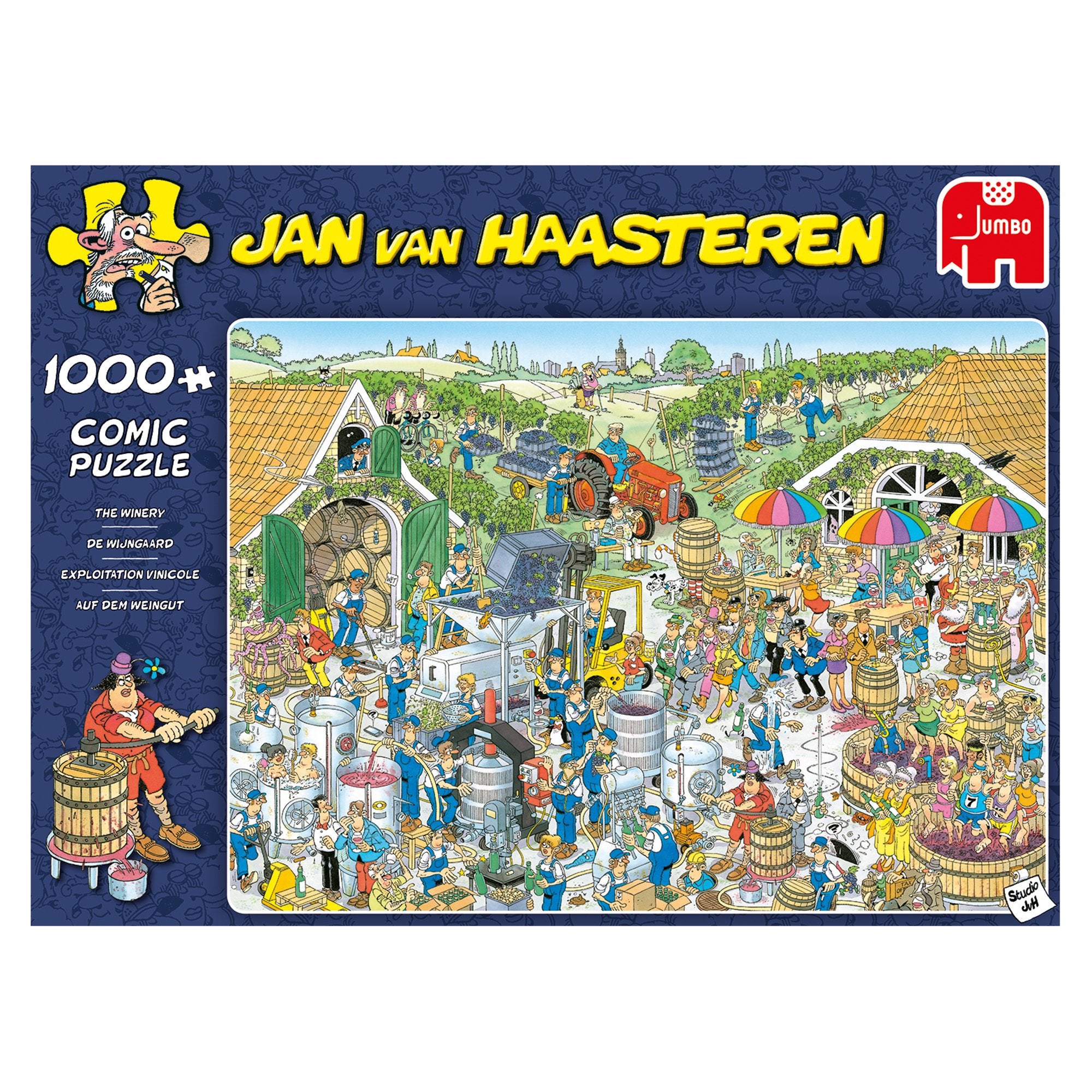 EAN 8710126190951 - Jan van Haasteren 19095 puzzle Puzzle rompecabezas 1000 pieza(s) Cómics imagen 1