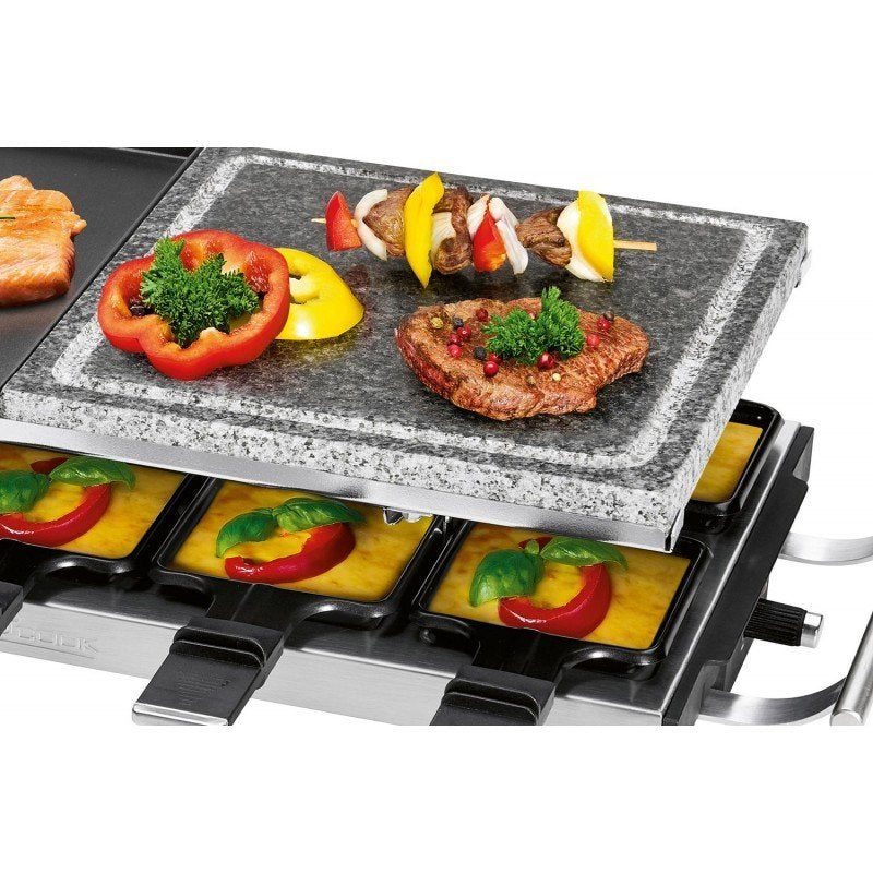 Parrilla Raclette Proficook Pc-Rg 1144 Acero Inoxidable/Negro 501144