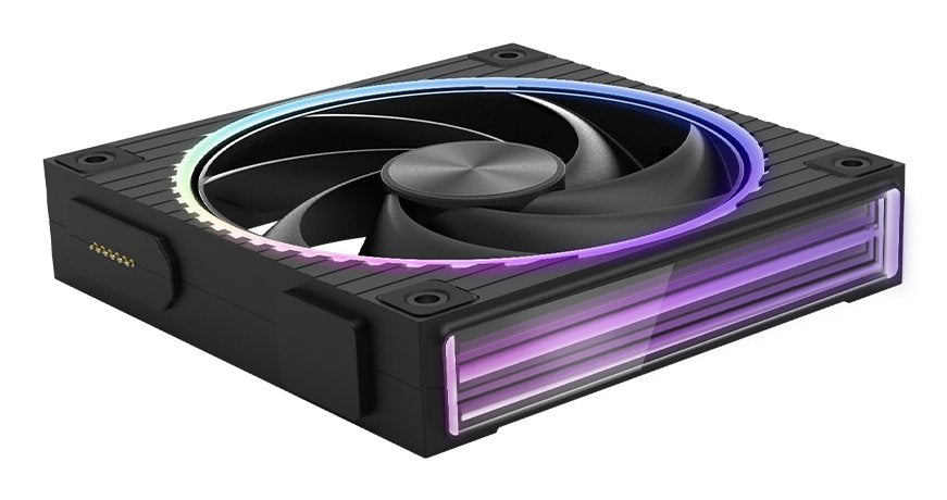 Ventilador Pc Zalman Zm-Df120 A3 Black Argb 1x Vent 120mm