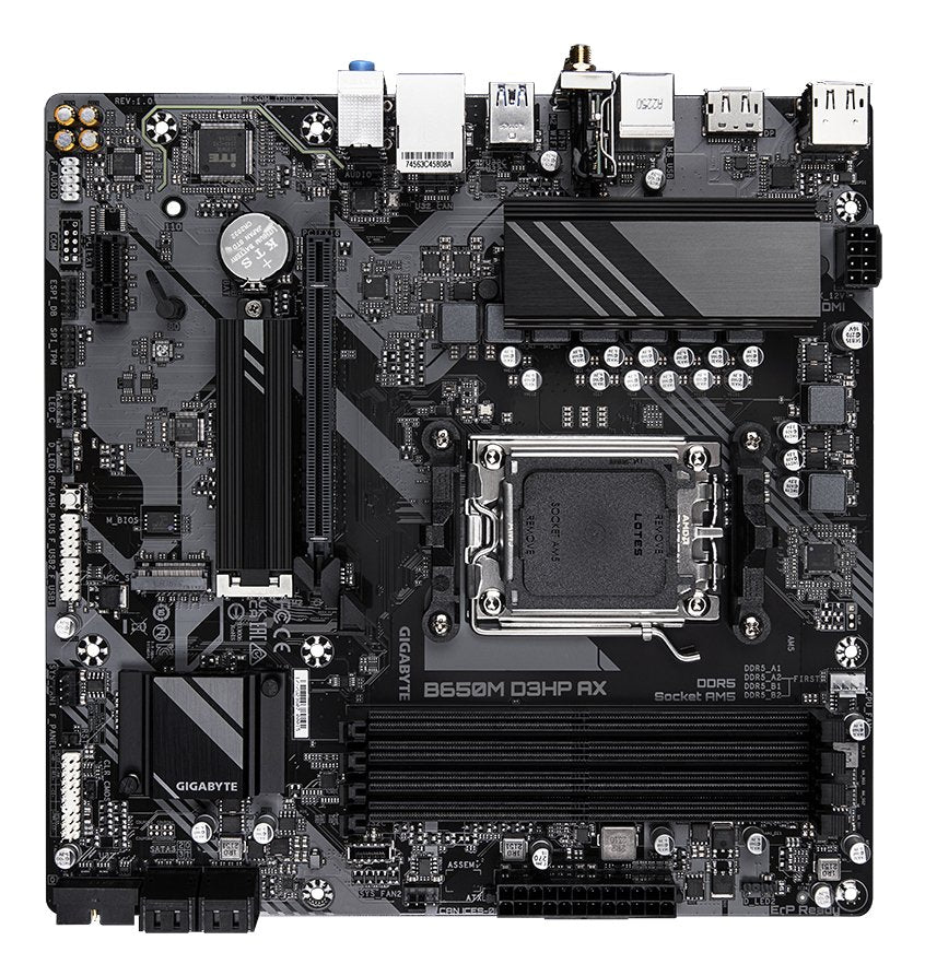 EAN 4719331859510 - GIGABYTE B650M D3HP AX placa base AMD B650 Zócalo AM5 micro ATX imagen 4
